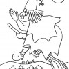 Desenho colorir Dia das Bruxas - Halloween 11